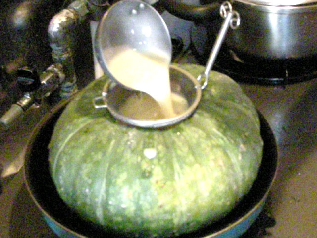 かぼちゃココナッツプリン