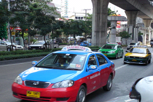 タイのタクシー